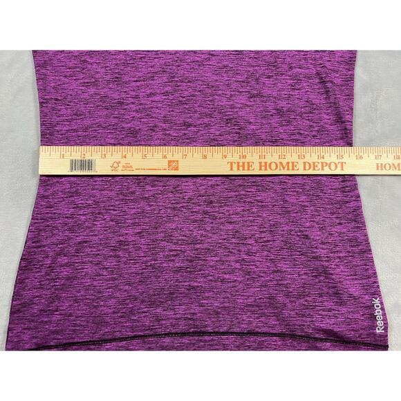 Reebok Womens M Playwarm Performance Cowl Neck Magenta Pullover w Thumbholes - Picture 11 of 16